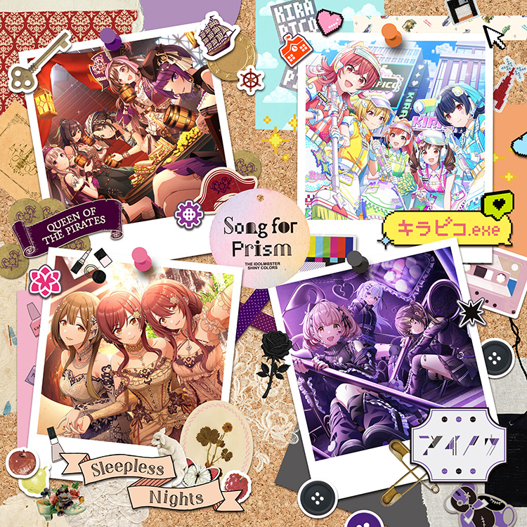 『アイドルマスター シャイニーカラーズ』 THE IDOLM@STER SHINY COLORS Song for Prism QUEEN OF THE PIRATES / キラピコ.exe / Sleepless Nights / アイノウ